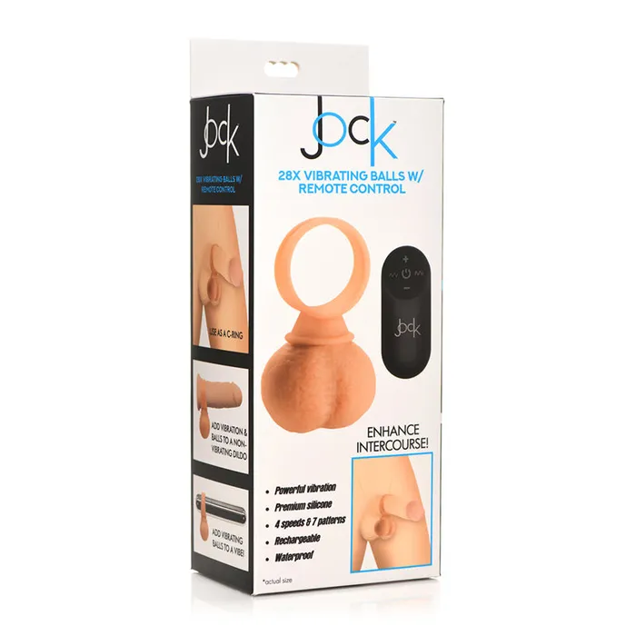Curve Novelties Female Sex Toys Jock 28x Vibrating Silicone Balls Large