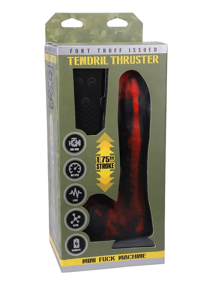 Fort Troff Tendril Thruster BlackRed Doc Johnson Anal