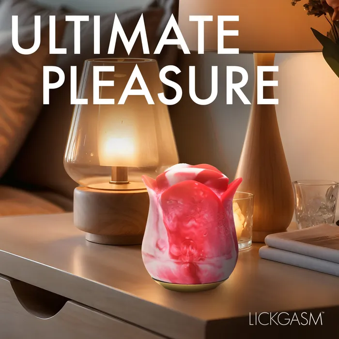Lickgasm Sweet Kiss Kissing Vibrating Clitoral Stimulator Swirl Female Sex Toys