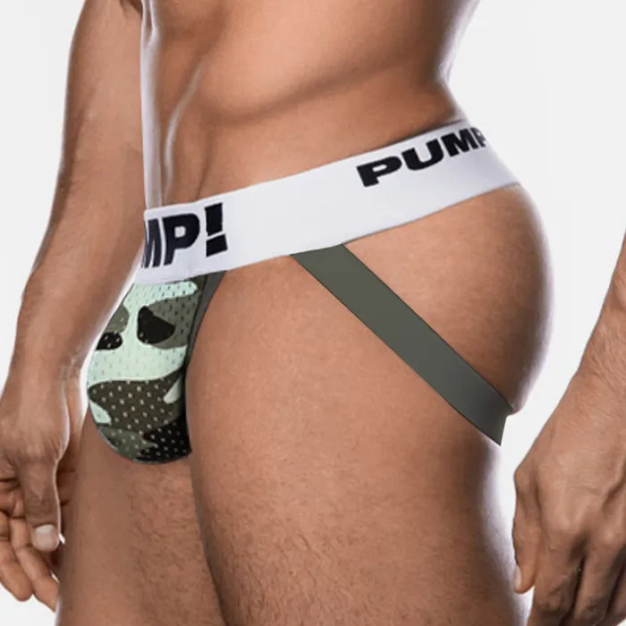 Male Sex Toys Club Jox CLUB JOX PUMP PU186 CAMO L JOCKSTRAP