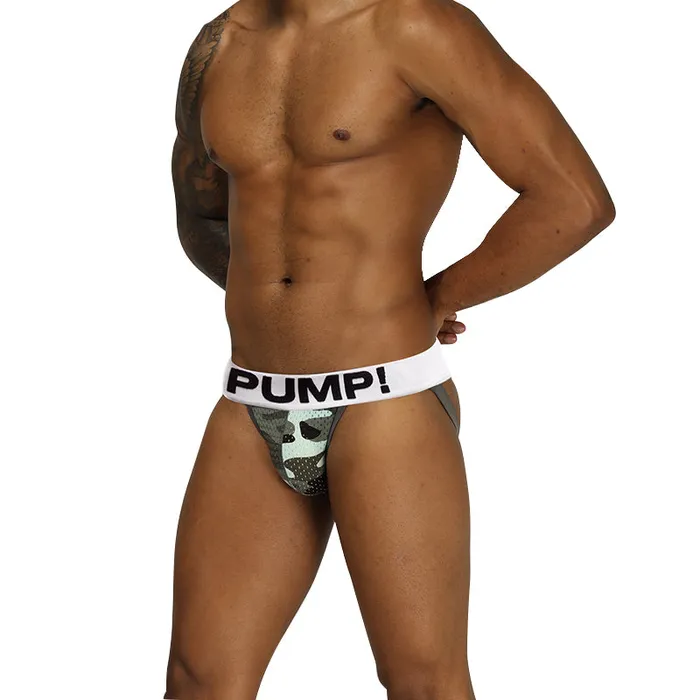 Male Sex Toys Club Jox CLUB JOX PUMP PU186 CAMO L JOCKSTRAP