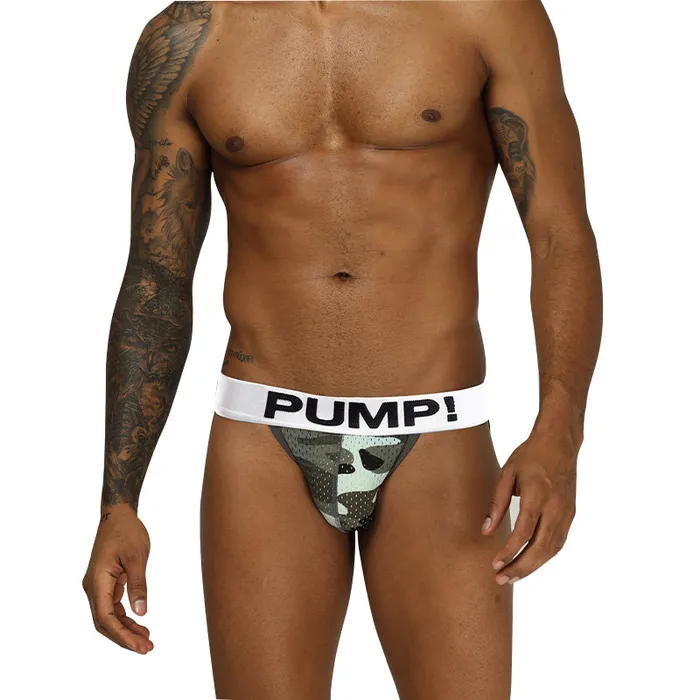 Male Sex Toys Club Jox CLUB JOX PUMP PU186 CAMO L JOCKSTRAP