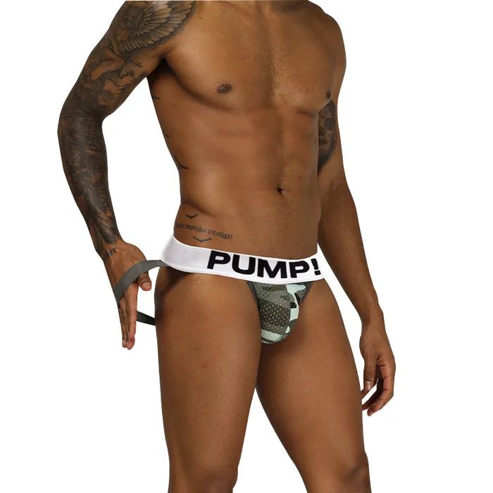 Male Sex Toys Club Jox CLUB JOX PUMP PU186 CAMO L JOCKSTRAP
