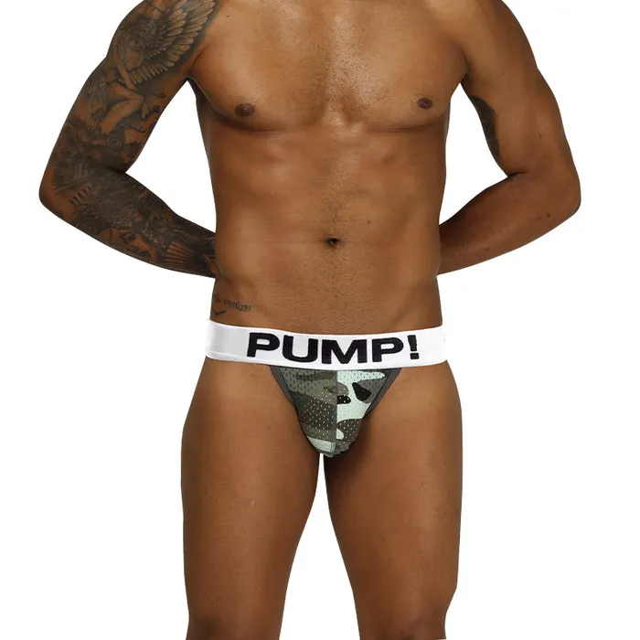 Male Sex Toys Club Jox CLUB JOX PUMP PU186 CAMO L JOCKSTRAP