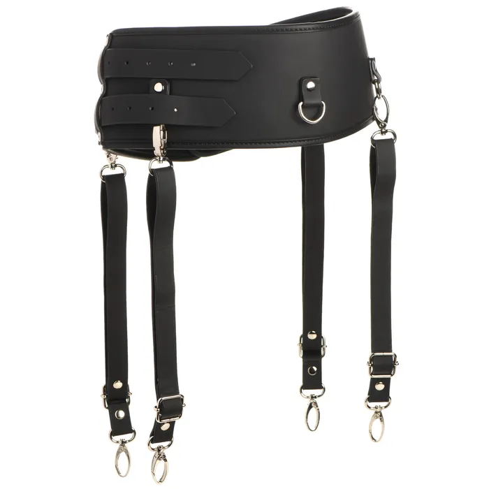 Male Sex Toys Master Series Forced Orgasm Belt with Saddle Straps