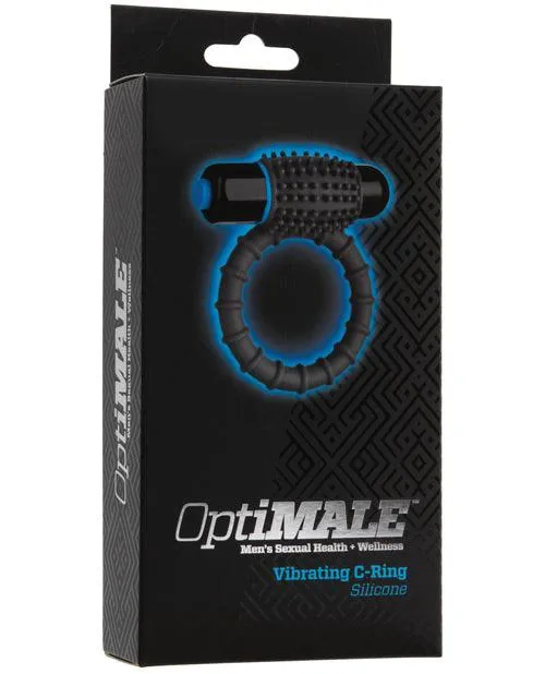 Male Sex Toys Optimale Vibrating C Ring Slate Doc Johnson