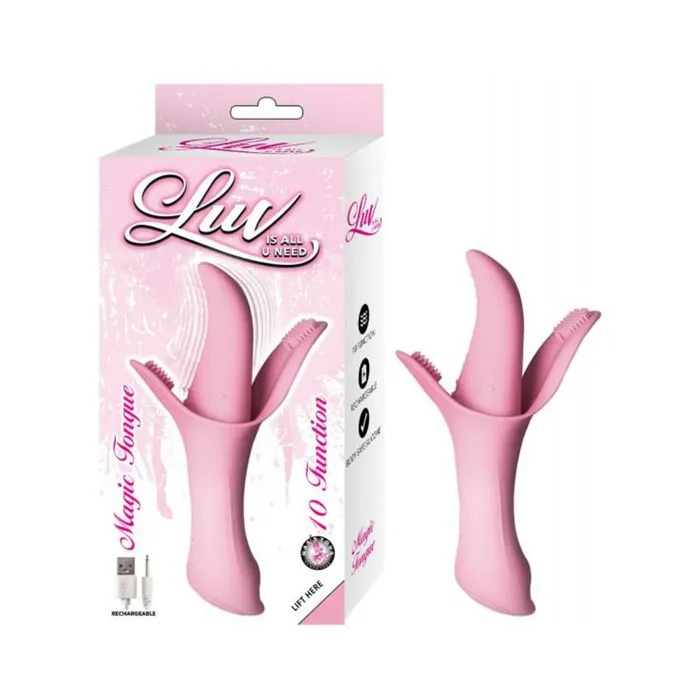 Nasstoys Luv Magic Tongue Pink Vibrators