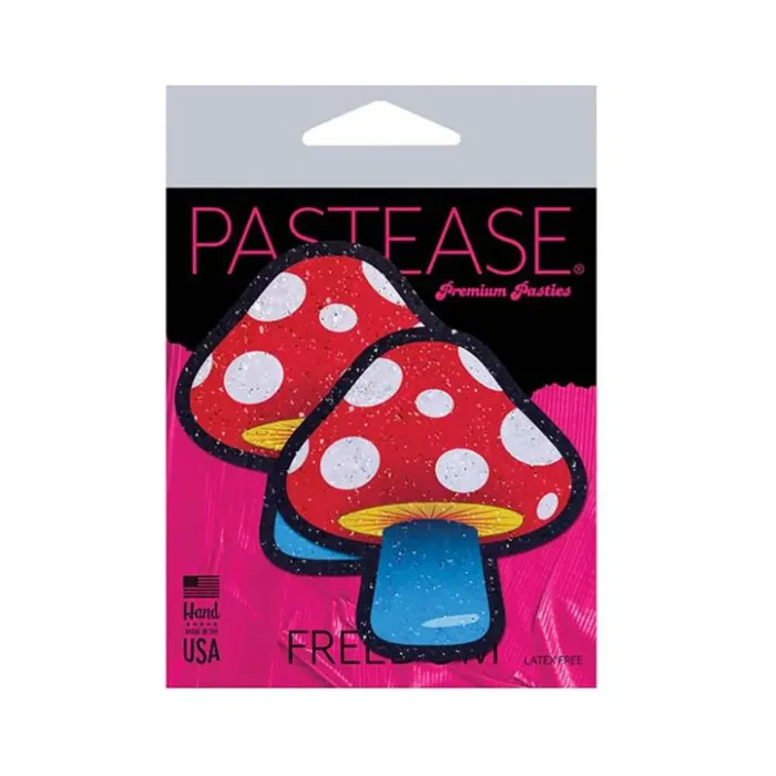 Pastease Nipple Clitoral Toys Pastease Mushroom Colorful Shroom Nipple Pasties Pastease Nipple Clitoral Toys Pastease Mushroom Colorful Shroom Nipple Pasties
