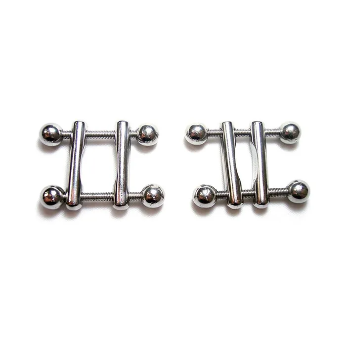Rouge Group LTD Rouge Ball End Nipple Clamps Male Sex Toys