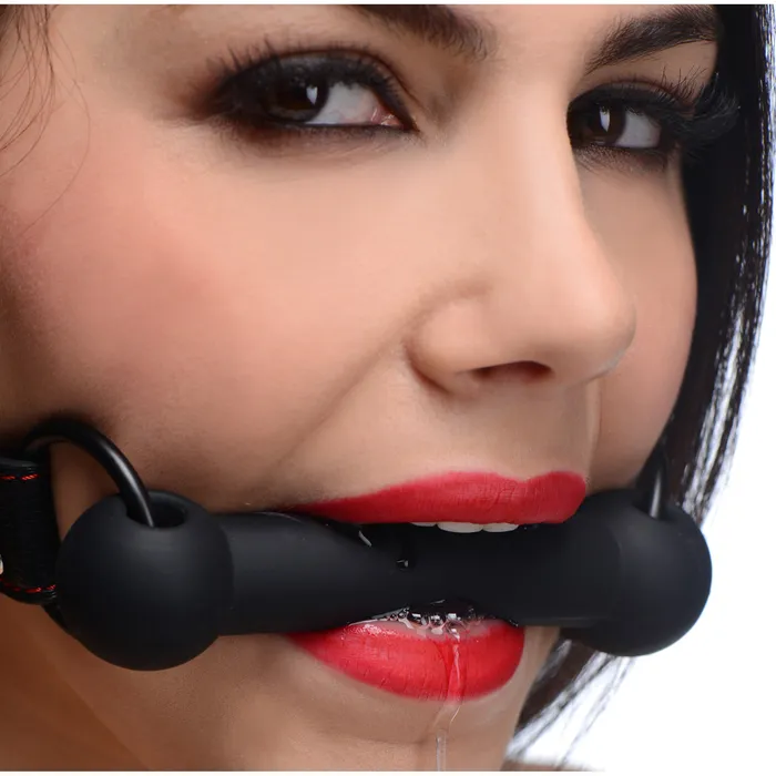 Strict Female Sex Toys Silicone Bit Gag