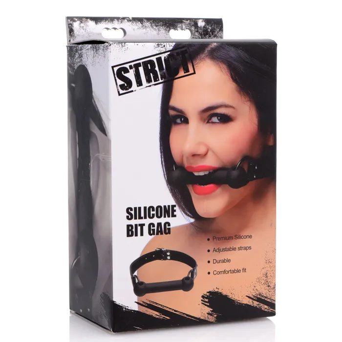 Strict Female Sex Toys Silicone Bit Gag