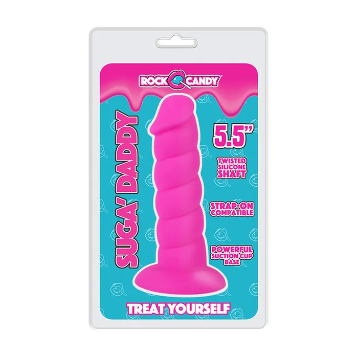 SUGADADDY 55 PINK NEW Rock Candy Vibrators
