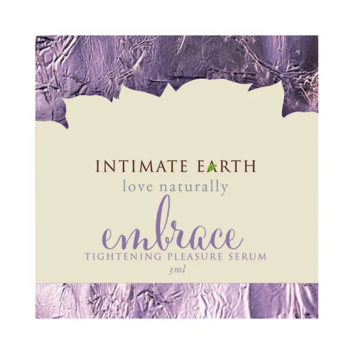Vibrators New Earth Trading LLC Intimate Earth Embrace Tightening Pleasure 1oz Foil