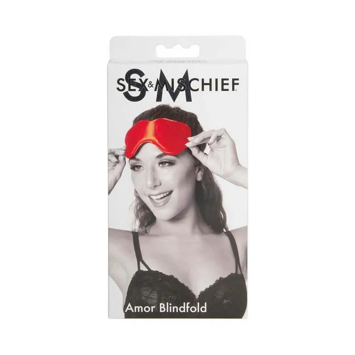 Vibrators Sportsheets Sportsheets Sex Mischief Amor Blindfold Red