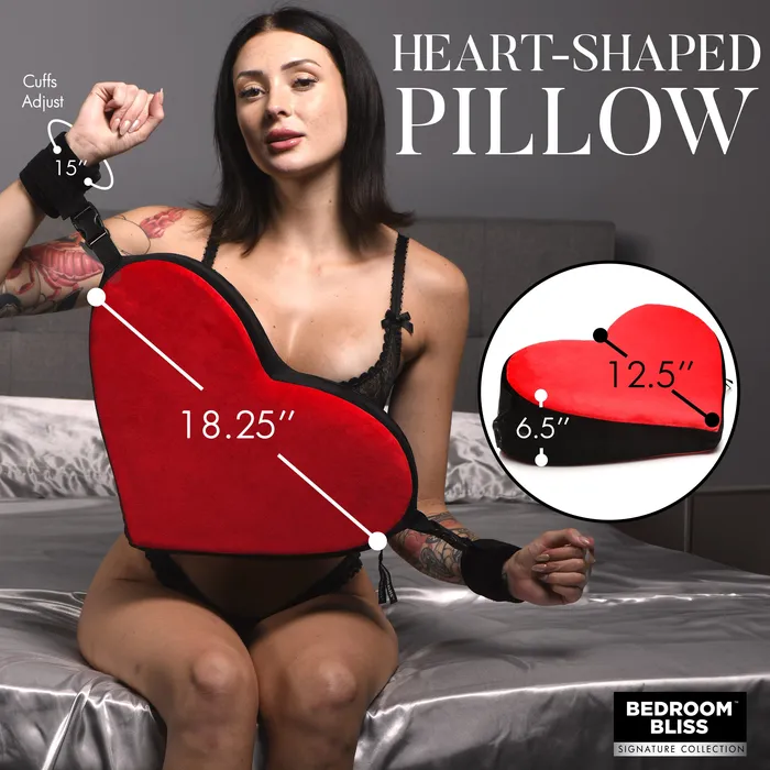 XR Brand Vibrators BEDROOM BLISS BONDAGE LOVE PILLOW