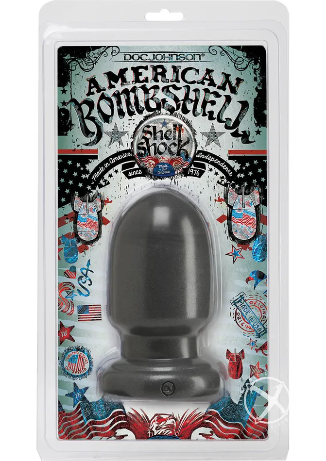 American Bombshell Male Sex Toys American Bombshell Shell Shock Anal Plug