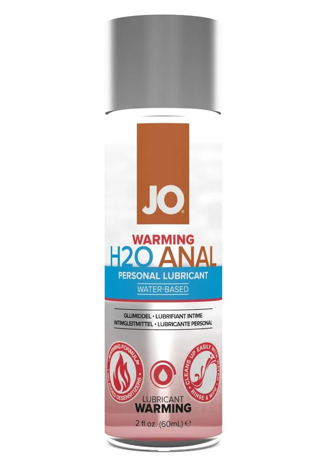 Anal System JO JO H2o Anal Water Based Warming Lubricant