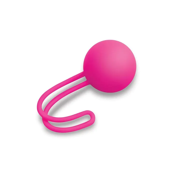 Bodywand Female Sex Toys Bodywand Squeeze Single Ball Weighted Kegel Toner Pink