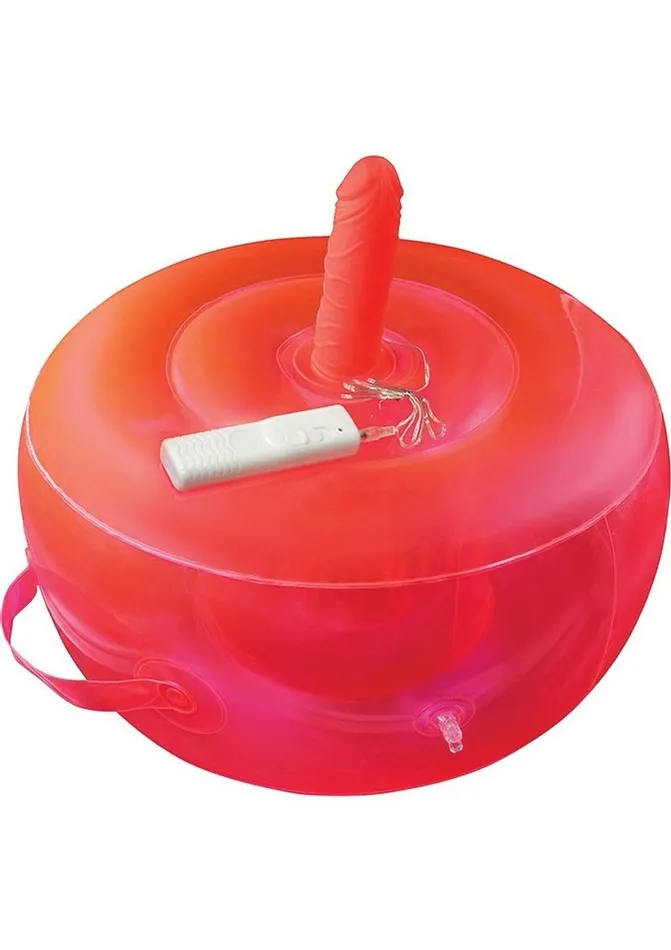 Bouncy Banger Inflatable Cushion with Wire Controller Vibrating Silicone Dildo Hott Products Female Sex Toys