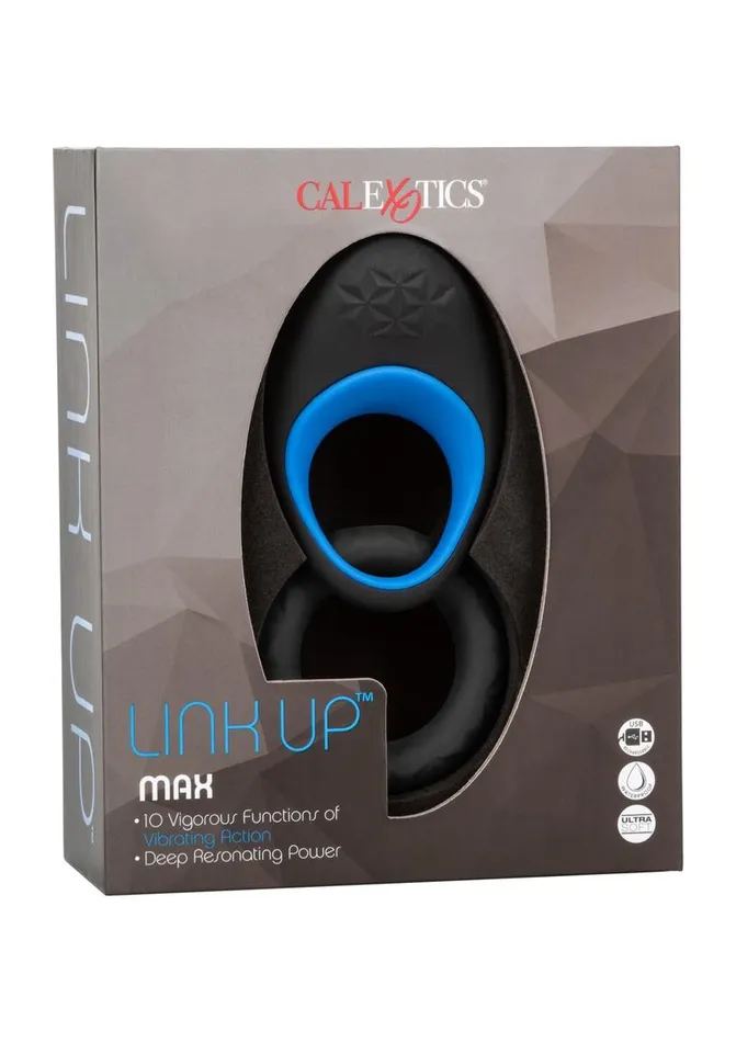 Couples Link Up Link Up Max Silicone Vibrating Cock Ring
