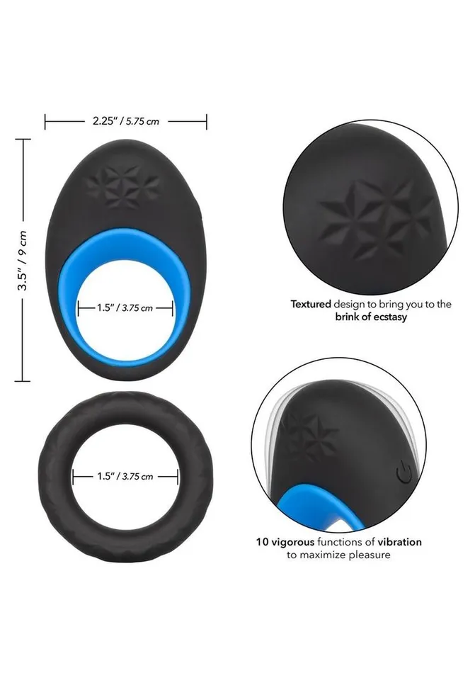 Couples Link Up Link Up Max Silicone Vibrating Cock Ring