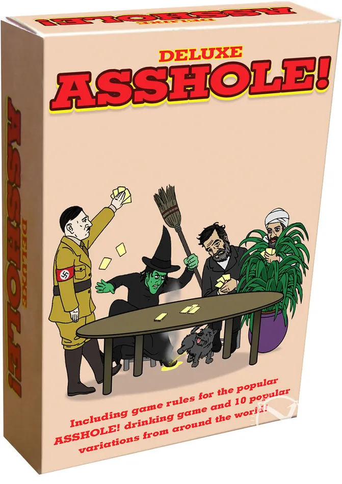 Deluxe Asshole Drinking Card Game Kheper Games Games