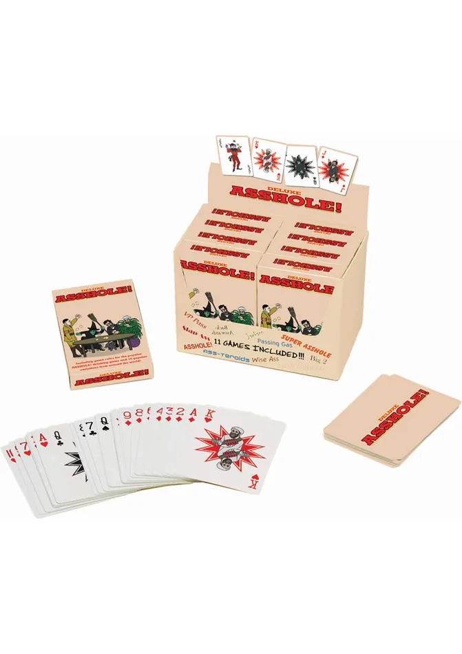 Deluxe Asshole Drinking Card Game Kheper Games Games
