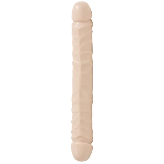 Dildos Doc Johnson Jr Veined Double Ended Dildo Pink 12 Inch Doc Johnson