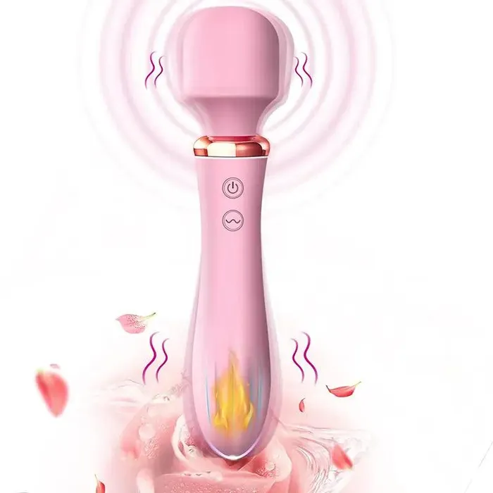 Dualhead Heating Vibrator Wand Inyarose Vibrators
