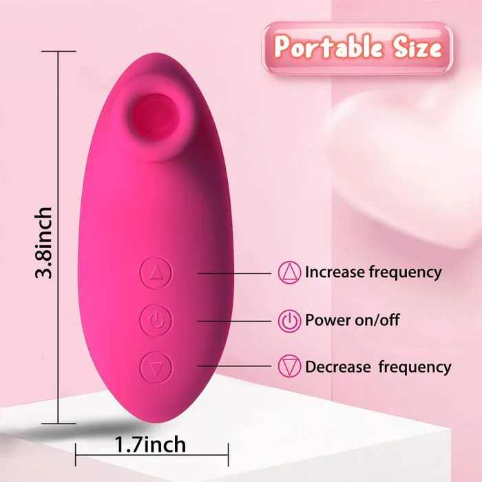 Earlypeach Female Sex Toys Portable Size 10 Powerful Vibration Mode Massager with Suction Earlypeach Female Sex Toys Portable Size 10 Powerful Vibration Mode Massager with Suction