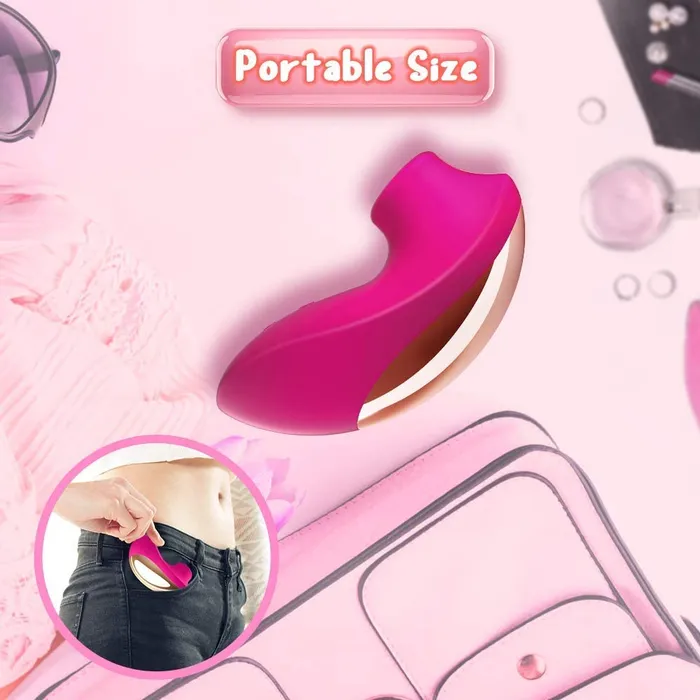 Earlypeach Female Sex Toys Portable Size 10 Powerful Vibration Mode Massager with Suction Earlypeach Female Sex Toys Portable Size 10 Powerful Vibration Mode Massager with Suction