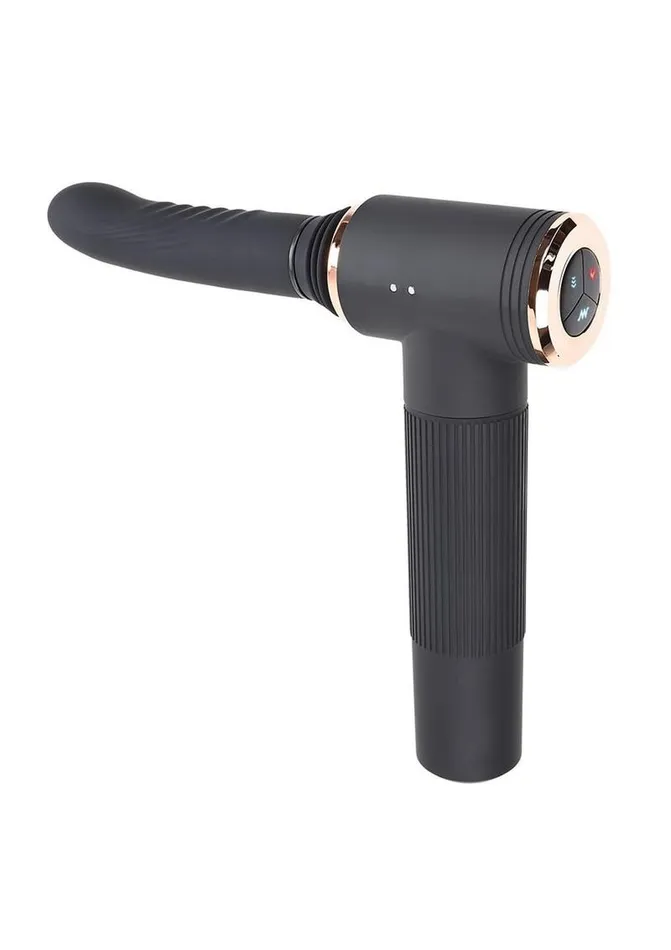Female Sex Toys Evolved Too Hot to Handle Rechargeable Silicone Thrusting Vibrator with Suction Cup