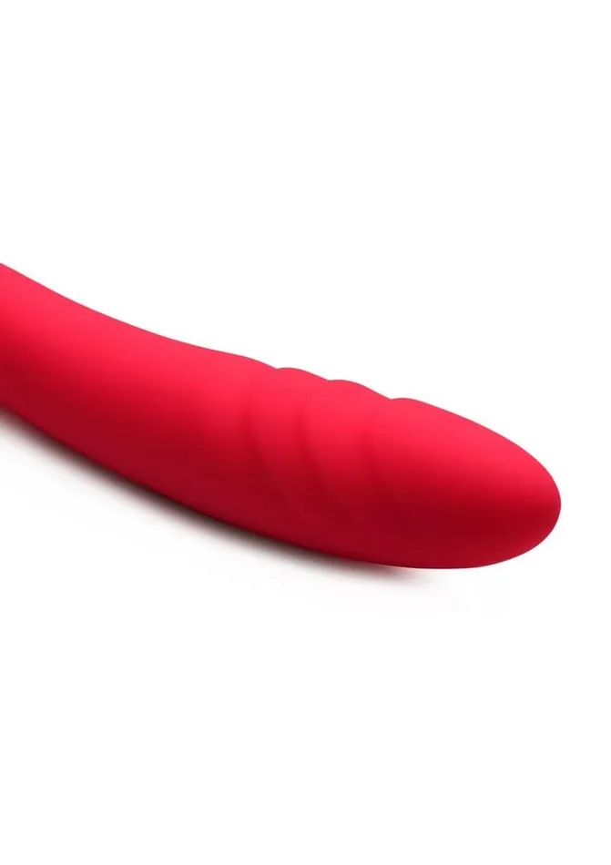Female Sex Toys Inmi Inmi 7x Double Down Rechargeable Silicone Double Dildo with Remote Control