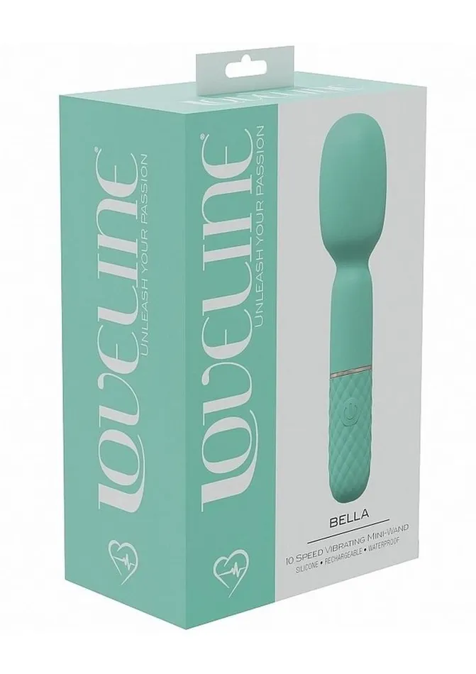 Female Sex Toys Loveline Bella Rechargeable Silicone Mini Wand Loveline