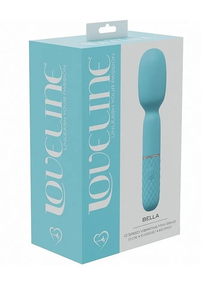 Female Sex Toys Loveline Bella Rechargeable Silicone Mini Wand Loveline