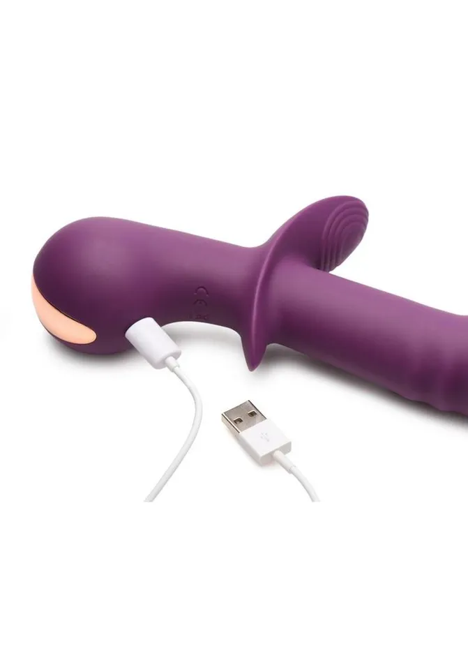 Female Sex Toys Rumblers Rumblers 10x GSpot Silicone Rabbit Vibrator