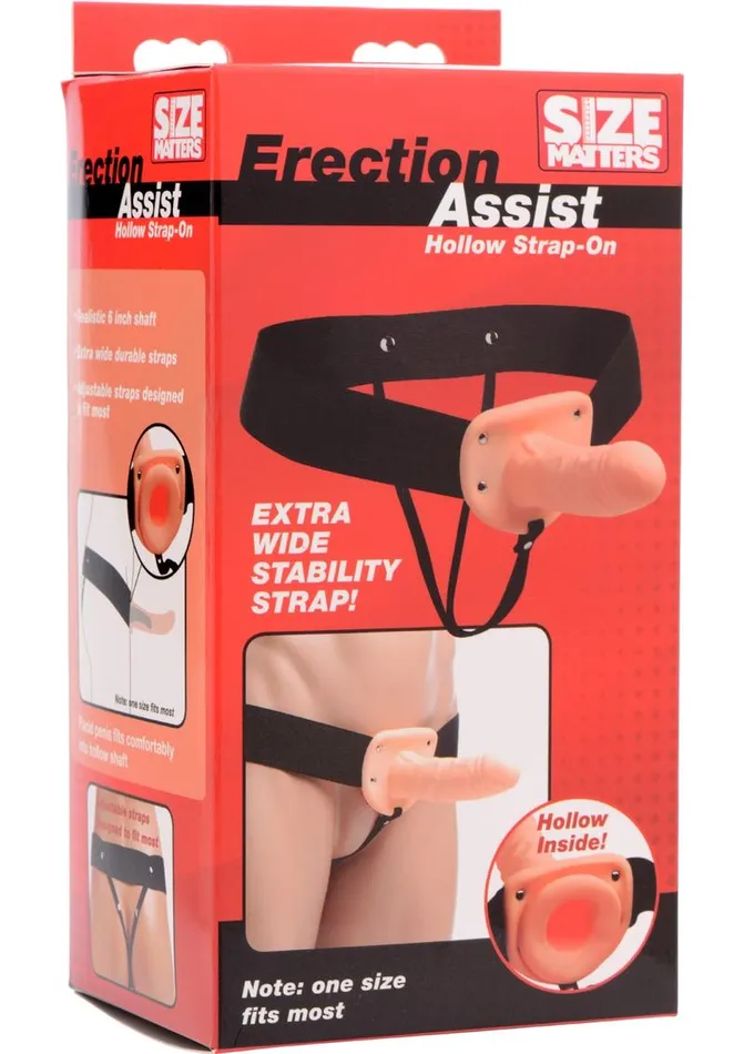 Female Sex Toys Size Matters Size Matters Erection Assist Hollow StrapOn