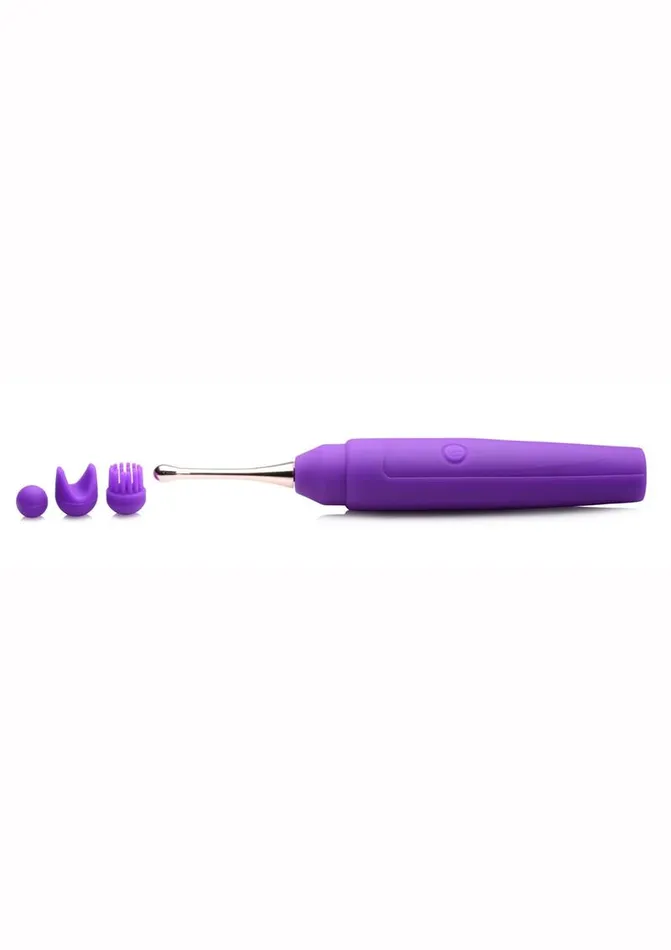 Inmi Female Sex Toys Inmi 10x En Pointe Teaser Silicone Rechargeable Stimulator with 3 Attachments Inmi Female Sex Toys Inmi 10x En Pointe Teaser Silicone Rechargeable Stimulator with 3 Attachments