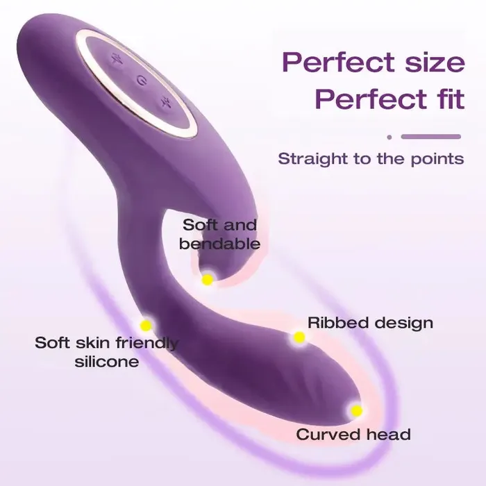 Inyarose Female Sex Toys 2in1 Orgasmic Female Vibrator