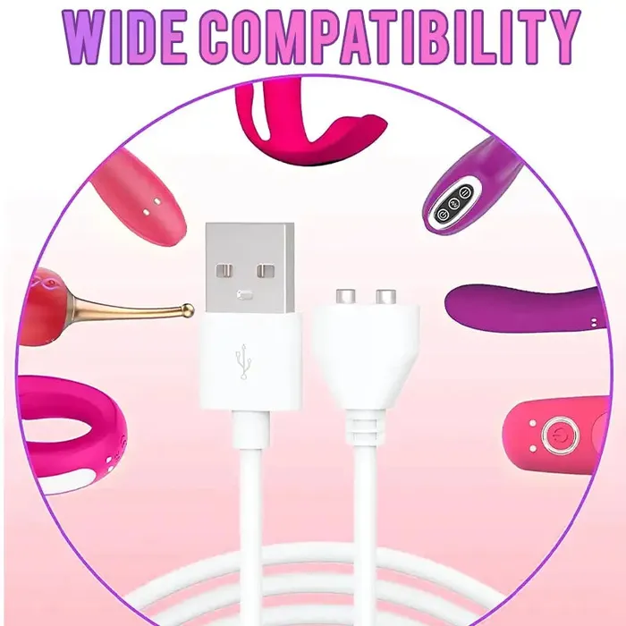 Inyarose Magnetic Charg Cable Adsorption Vibrators