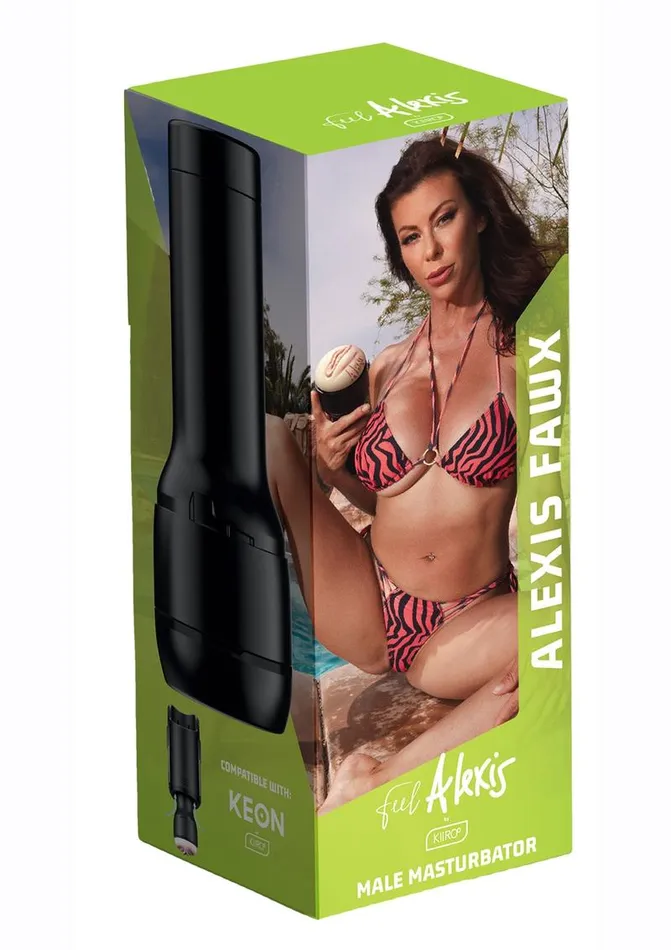 Kiiroo Feel Alexis Fawx Stroker Interactive Masturbator Pussy Kiiroo Male Sex Toys