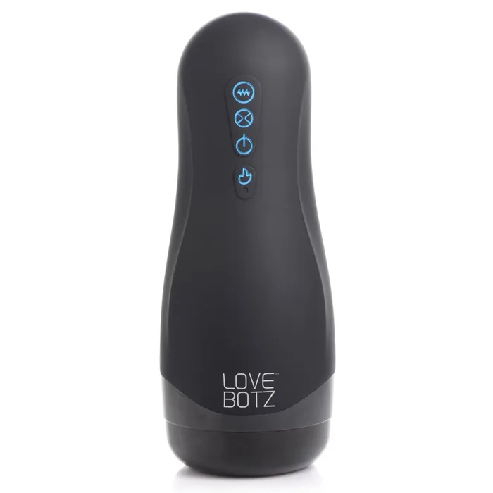 LoveBotz Male Sex Toys LoveBotz The Milker Supreme 15X Sucking Masturbator Black LoveBotz Male Sex Toys LoveBotz The Milker Supreme 15X Sucking Masturbator Black