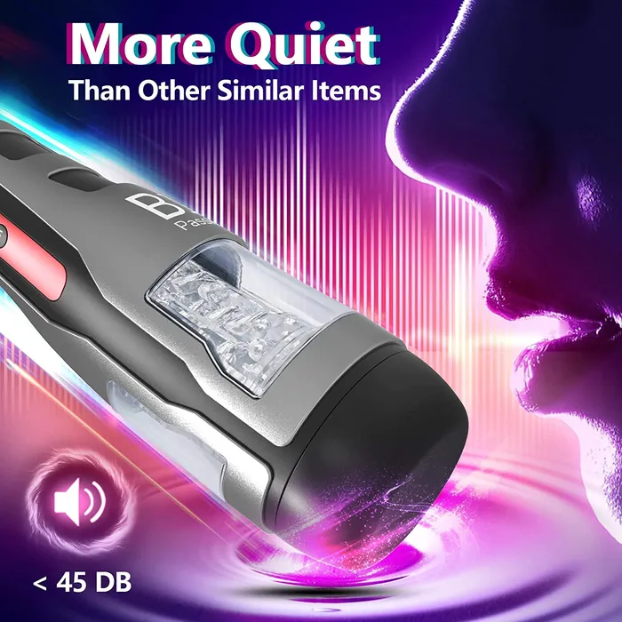 Male Sex Toys Earlypeach Automatic Masturbation Cup with Led Display Screen 10 Thrusts Rotations