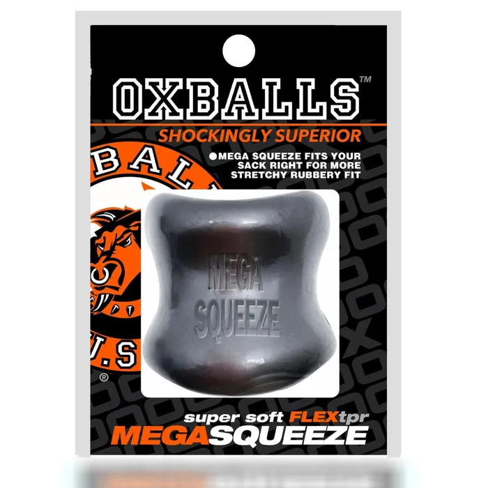 Male Sex Toys Oxballs Oxballs Mega Squeeze Ergo Fit Ball Stretcher Steel