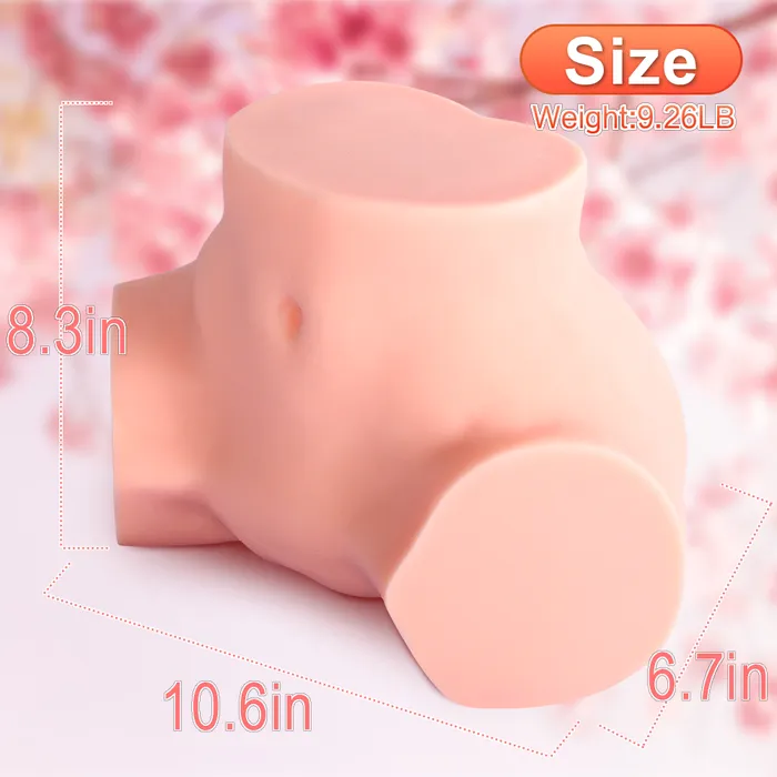 Male Sex Toys xbelo Monroe Life Size Ass Stroker With Vagina 102 lb