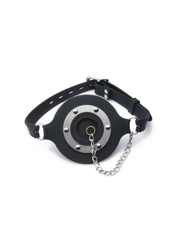 Master Series Master Series Pie Hole Silicone Feeding Gag Male Sex Toys