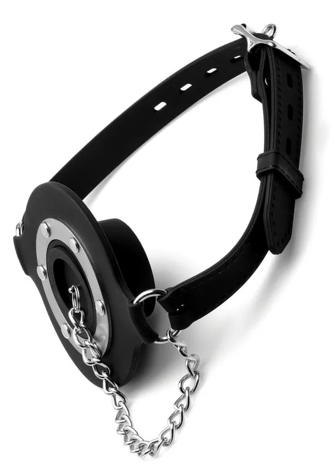 Master Series Master Series Pie Hole Silicone Feeding Gag Male Sex Toys