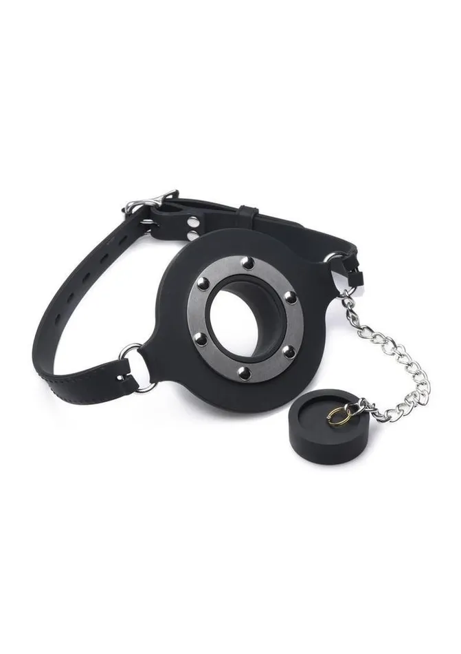 Master Series Master Series Pie Hole Silicone Feeding Gag Male Sex Toys