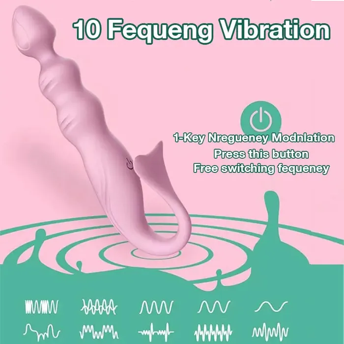 Mermaid Anal Bead Vibrator Inyarose Anal