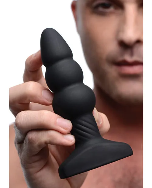 Open Desires Anal Rimmers Slim I Ripple Rimming Plug wRemote
